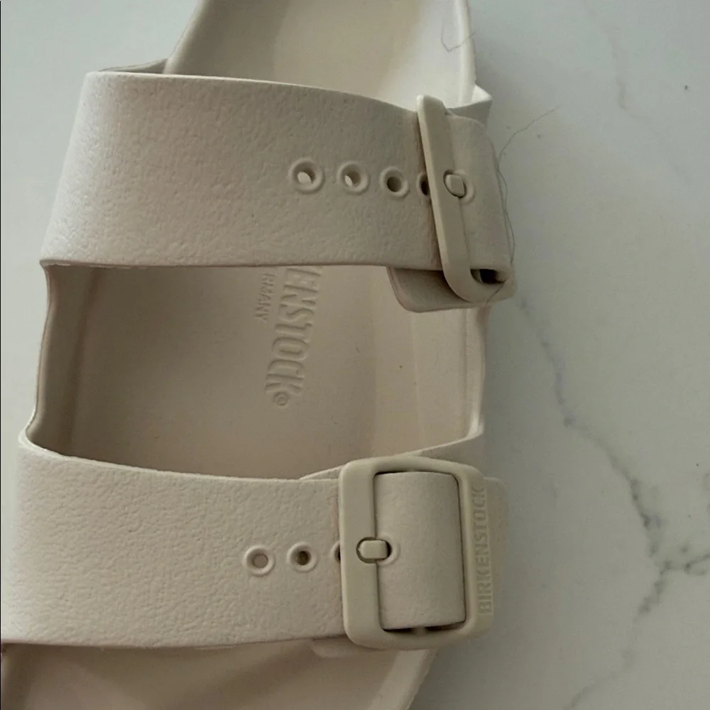 Birkenstock Cream Double-Strap Sandals - Picture 4 of 4